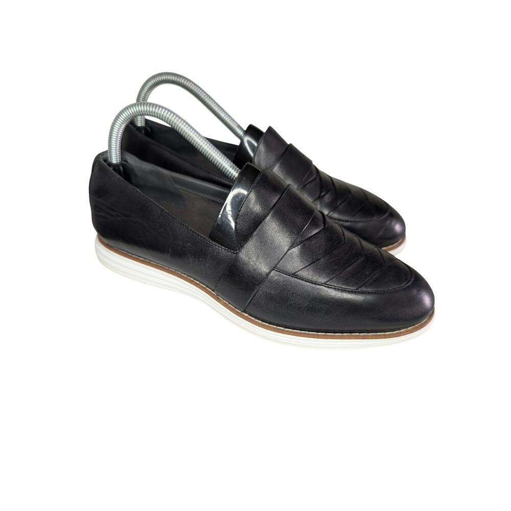 Cole Haan Womens Shoes, Original Grand Black Loafer Casual Shoes, Sz 8 1/2B